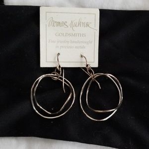 NWT Handmade sterling silver earrings